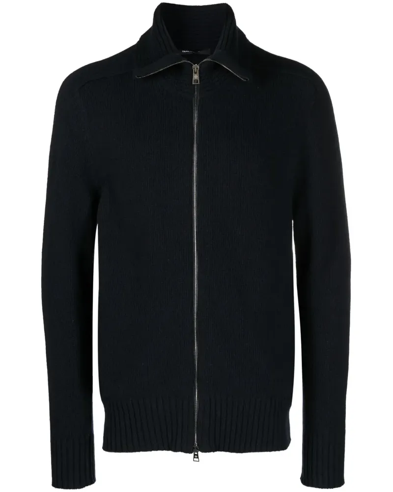 Tagliatore Cardigan mit Reißverschluss - Blau Blau