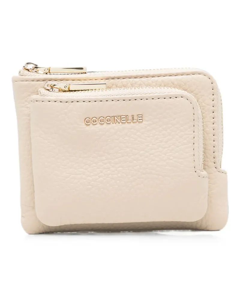 Coccinelle Metallic Soft Portemonnaie - Silber Silber