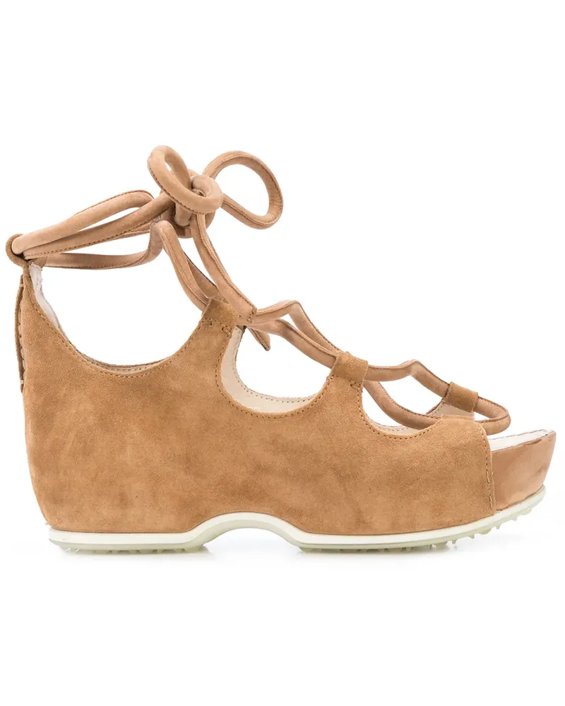 Rosetta Getty Sandalen mit Schnürung - Braun Braun