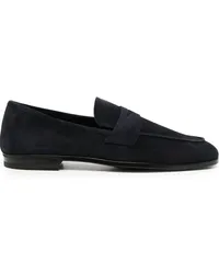 Tom Ford Sean Penny-Loafer aus Wildleder Blau