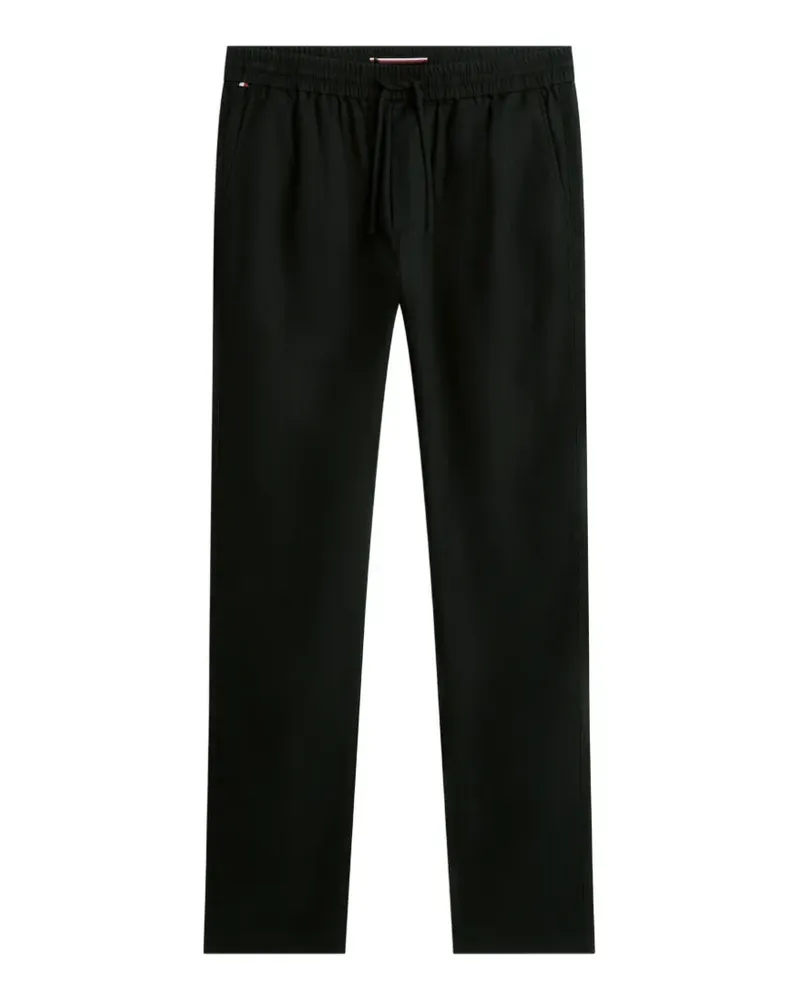 Tommy Hilfiger drawstring elasticated-waist trousers - Schwarz Schwarz