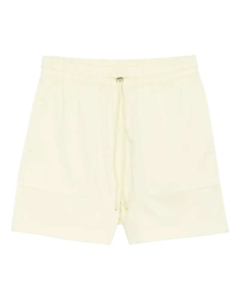 AlphaTauri elasticated-waistband shorts - Gelb Gelb