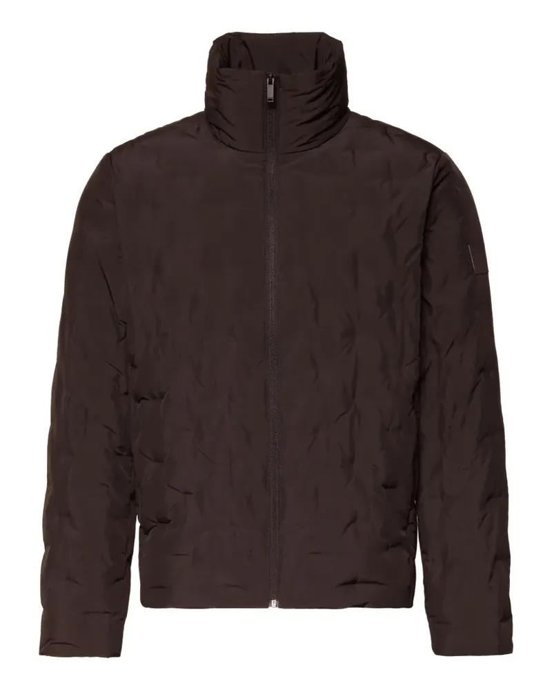 Calvin Klein quilted high-neck jacket - Braun Braun