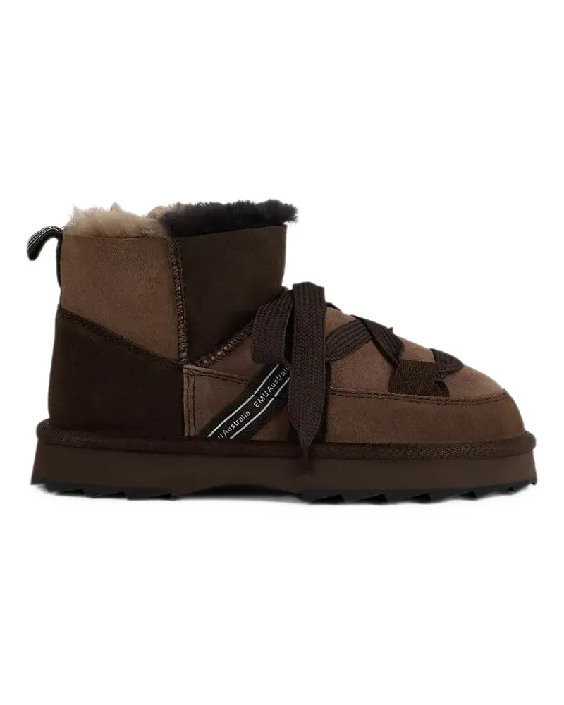 EMU Patchwork ankle boots - Braun Braun