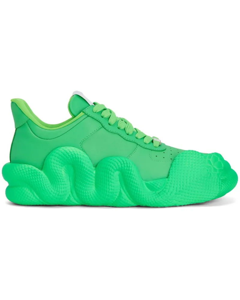Giuseppe Zanotti Cobras Sneakers mit Schlangen-Detail - Grün Grün