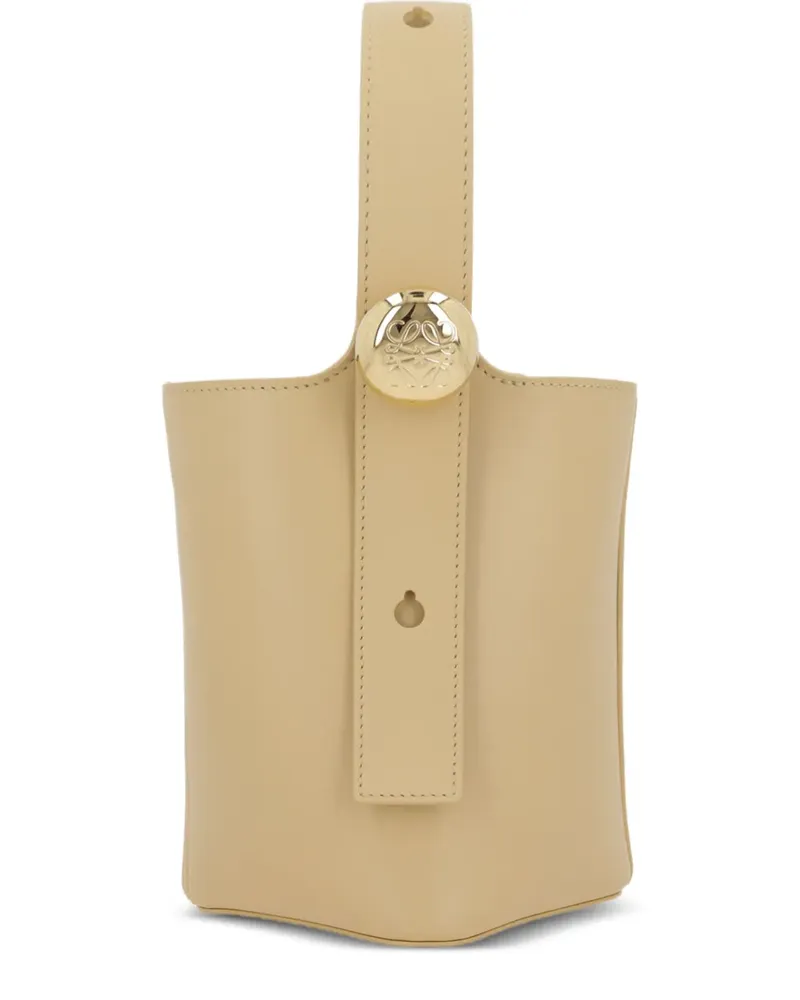 Loewe Mini Pebble Beuteltasche - Nude Nude