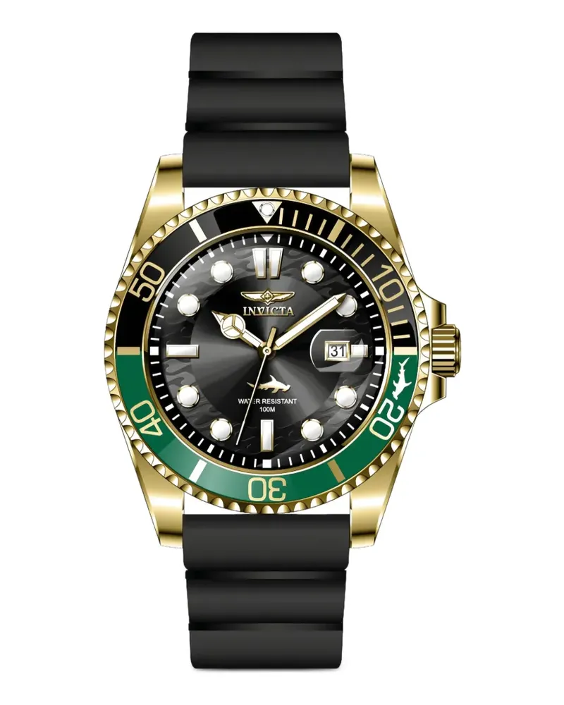 Invicta Pro Diver Armbanduhr 43mm - Schwarz Schwarz