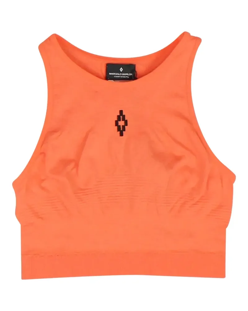 Marcelo Burlon | County of Milan Nahtloses Tanktop - Orange Orange