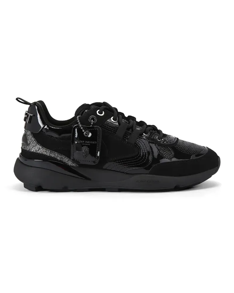 Kurt Geiger Kurt Runner Sneakers aus Lackleder - Schwarz Schwarz