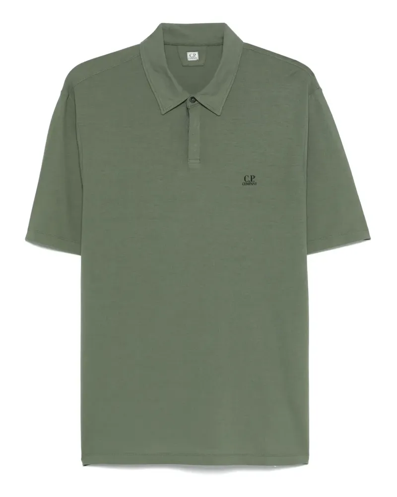 C.P. Company Poloshirt aus Krepp-Jersey - Grün Grün