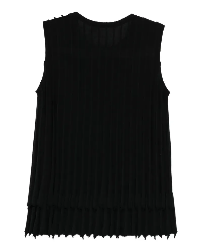 JNBY Geripptes Trägershirt - Schwarz Schwarz