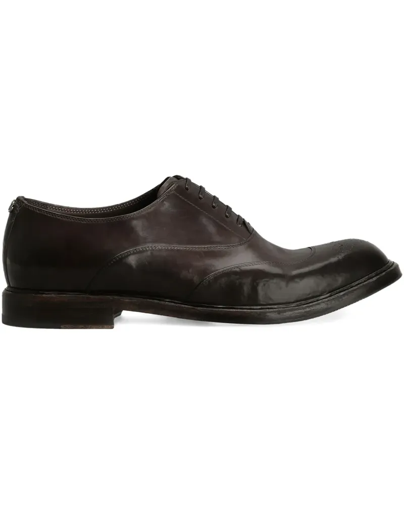Dolce & Gabbana lace-up Oxford shoes - Braun Braun