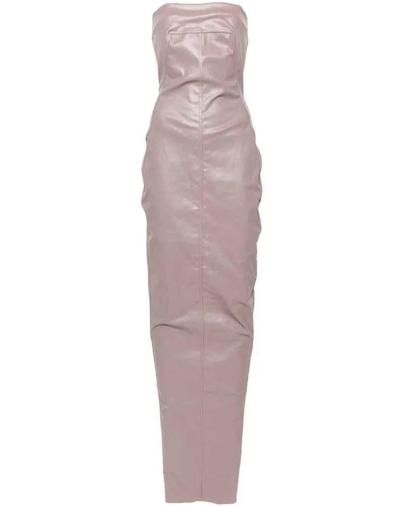 Rick Owens Trägerloses Abendkleid - Rosa Rosa