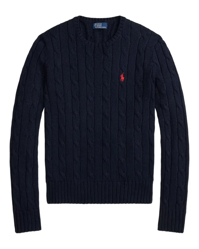 Ralph Lauren Pullover mit Zopfmuster - Blau Blau