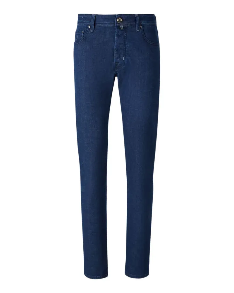 Jacob Cohën dark riveted jeans - Blau Blau