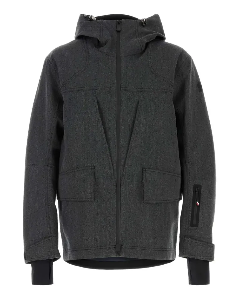 Moncler Ardiden hooded wool jacket - Grau Grau