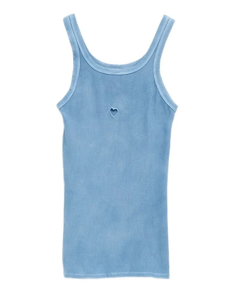Baserange Heart top - Blau Blau
