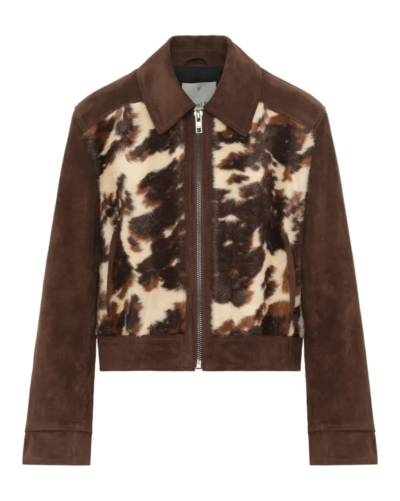 UNREAL FUR Hi Noon Jacke aus Faux Fur - Braun Braun