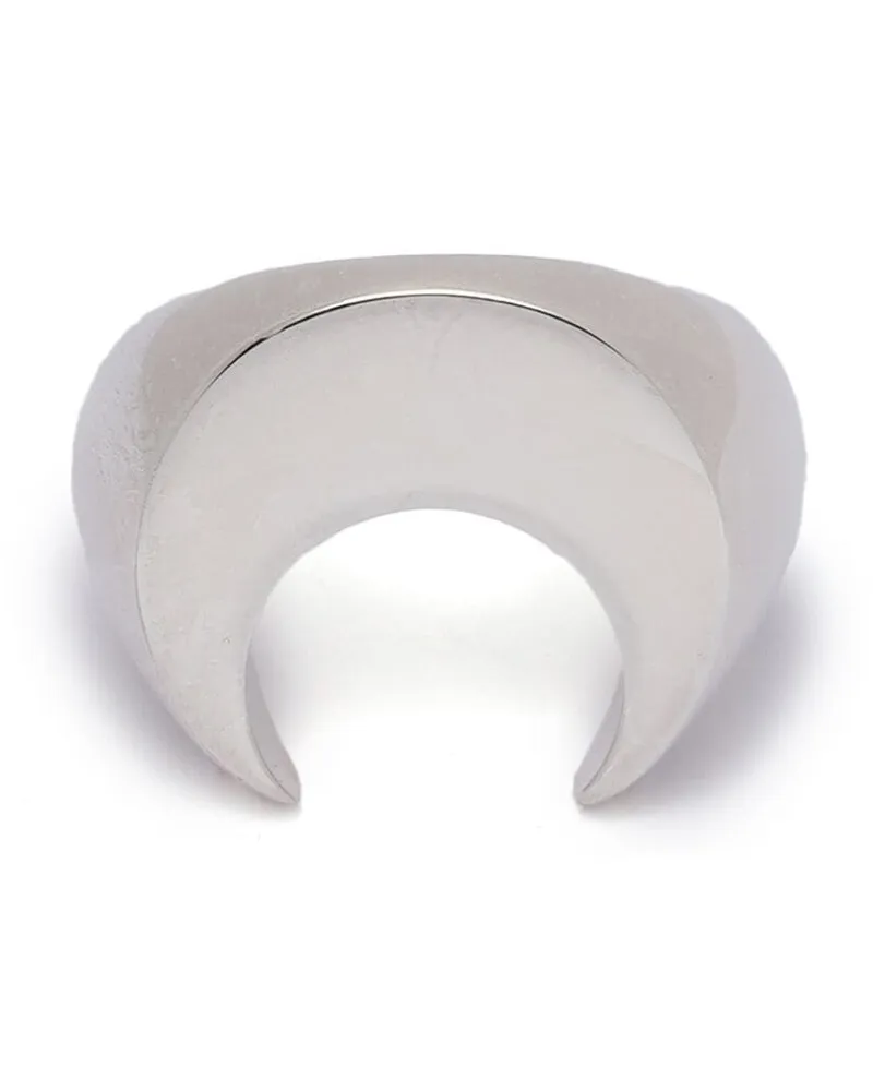 Marine Serre Polierter Ring - Silber Silber