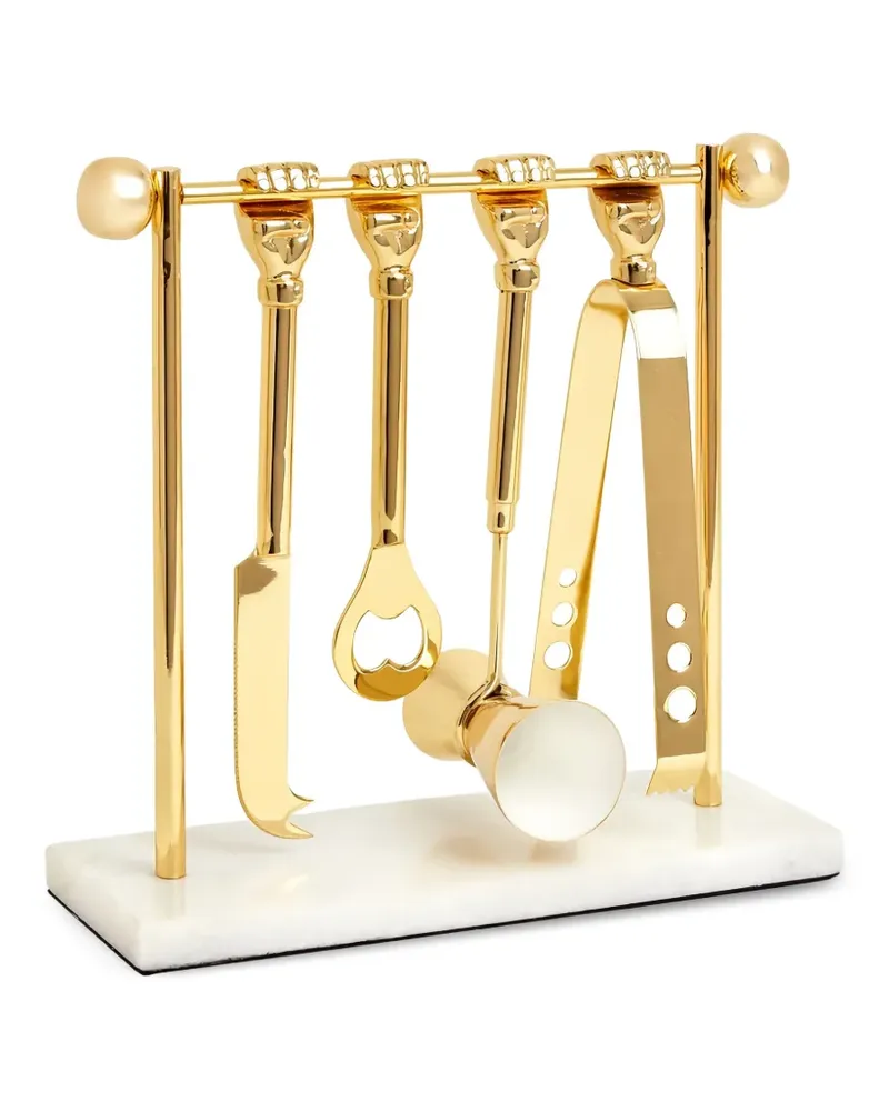 Jonathan Adler BH-Set mit Marmorboden - Gold Gold