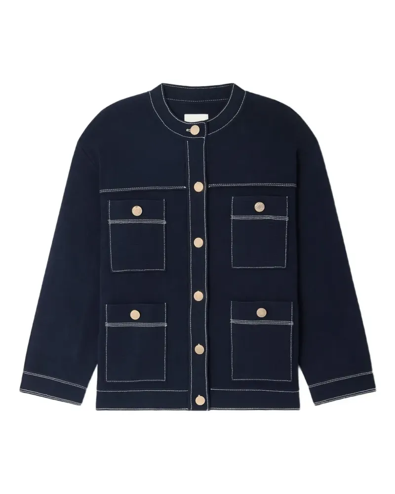 Sandro Cardigan mit langen Ärmeln - Blau Blau