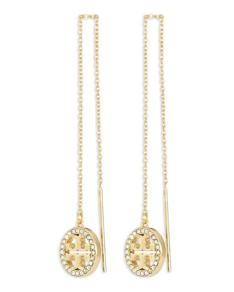 Tory Burch Ohrringe mit Pavé-Garn - Gold Gold
