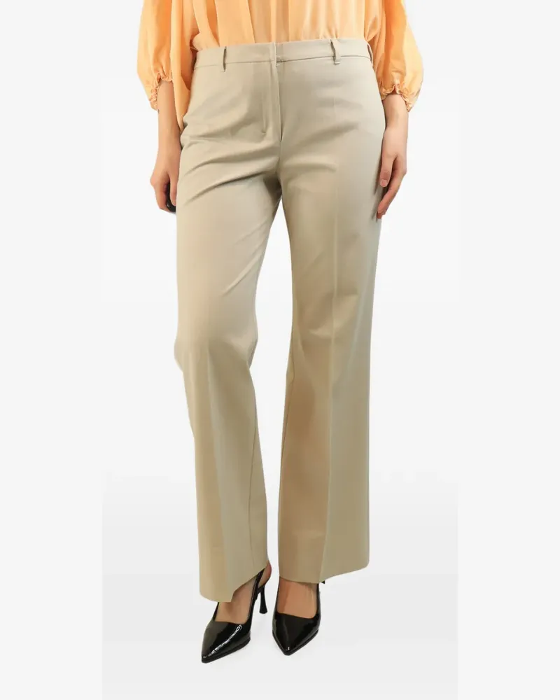 Max Mara Hose mit geradem Bein - Nude Nude