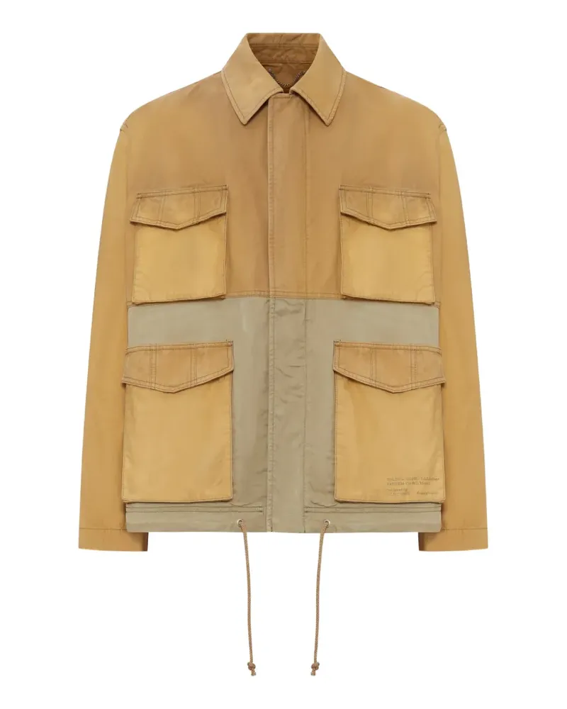 Golden Goose cotton jacket - Nude Nude