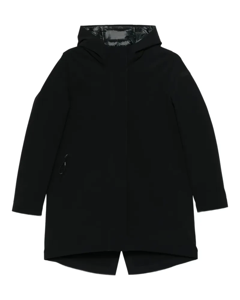 Roberto Ricci Designs hooded zip-fastening coat - Schwarz Schwarz
