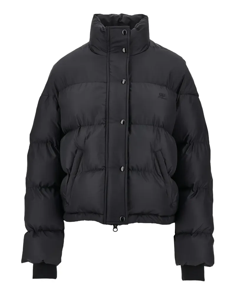 Courrèges zip-up jacket - Schwarz Schwarz