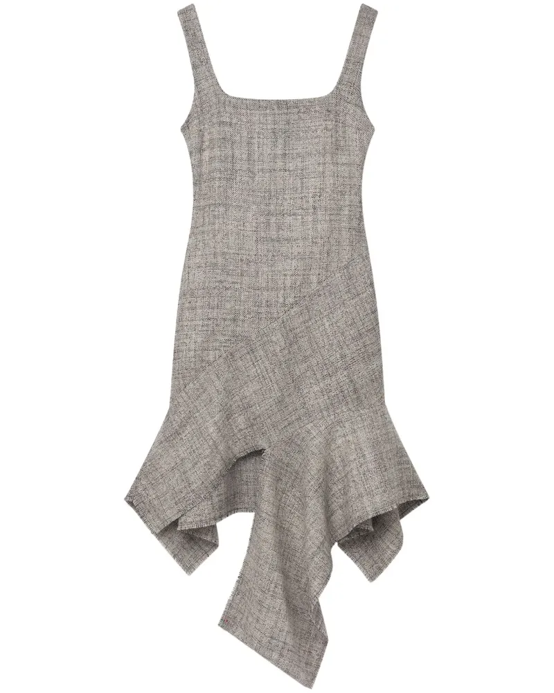 Stella McCartney Asymmetrisches Kleid - Grau Grau