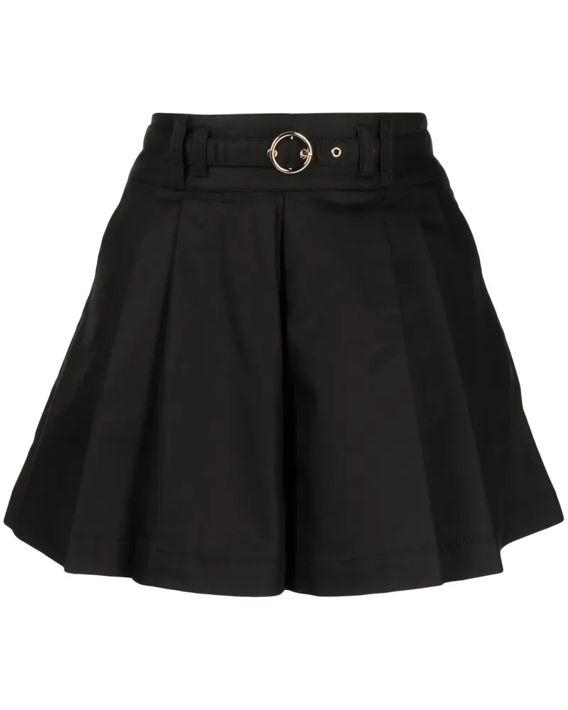 Tout a Coup Shorts mit Gürtel - Schwarz Schwarz