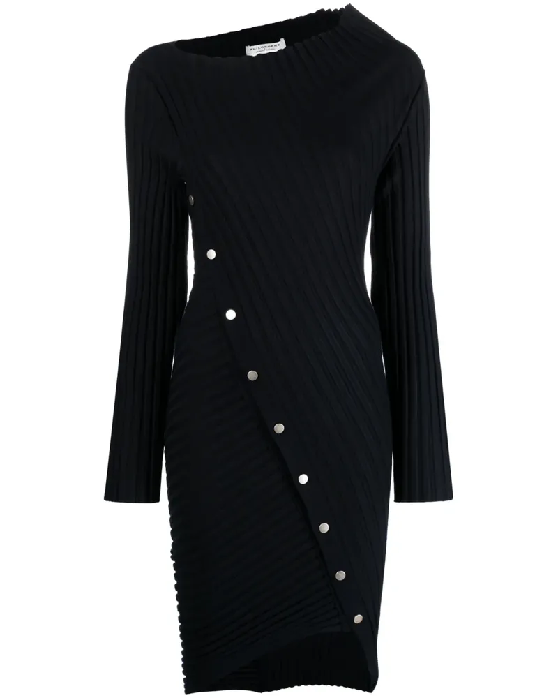 Philosophy Di Lorenzo Serafini Asymmetrisches Minikleid - Blau Blau