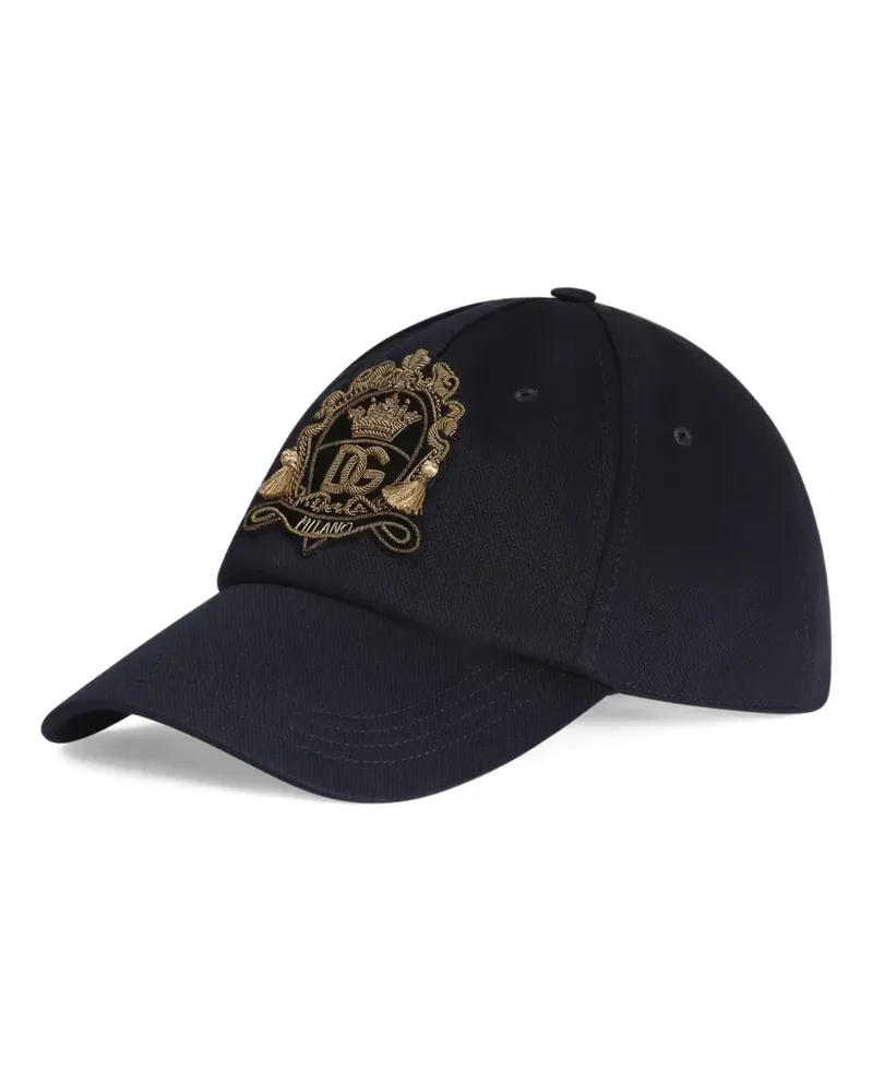 Dolce & Gabbana Klassische Baseballkappe - Blau Blau