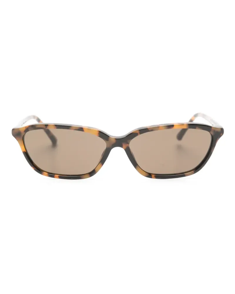ATTICO x Linda Farrow Libby sunglasses - Braun Braun