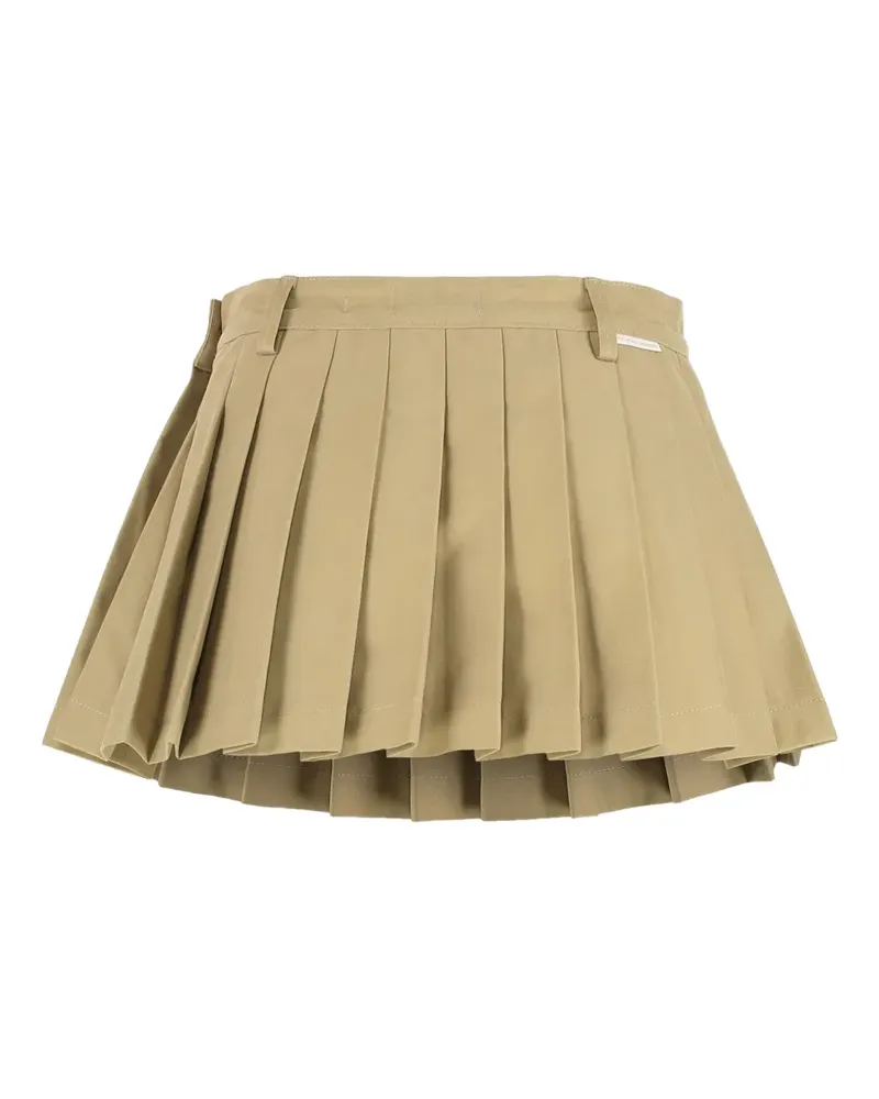 7 for all mankind pleated skirt - Nude Nude