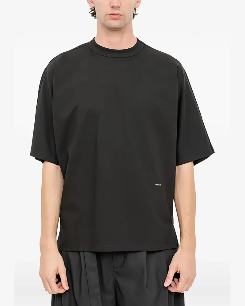SONGZIO Polyptych Curved T-Shirt - Schwarz Schwarz