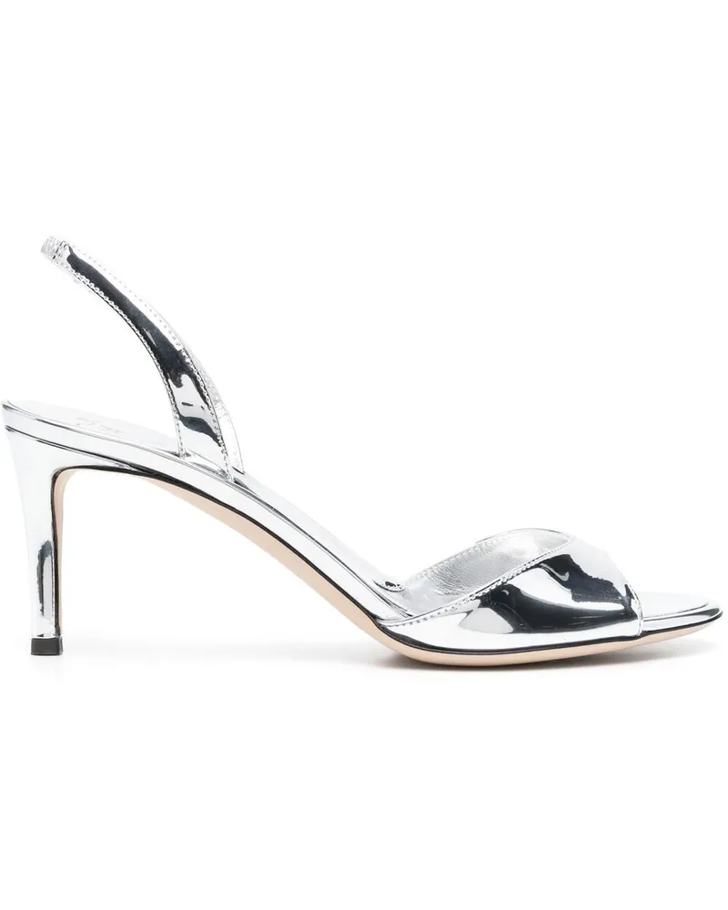 Giuseppe Zanotti Offene Stiletto-Pumps Grau