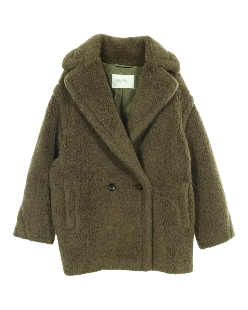 Max Mara 2010s Olga Teddy Bear coat - Grün Grün