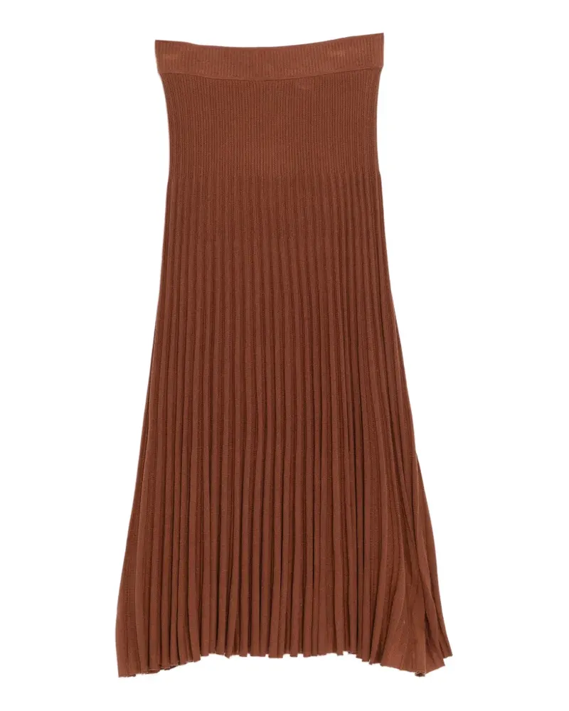 N.Peal Rock mit Falten - Braun Braun