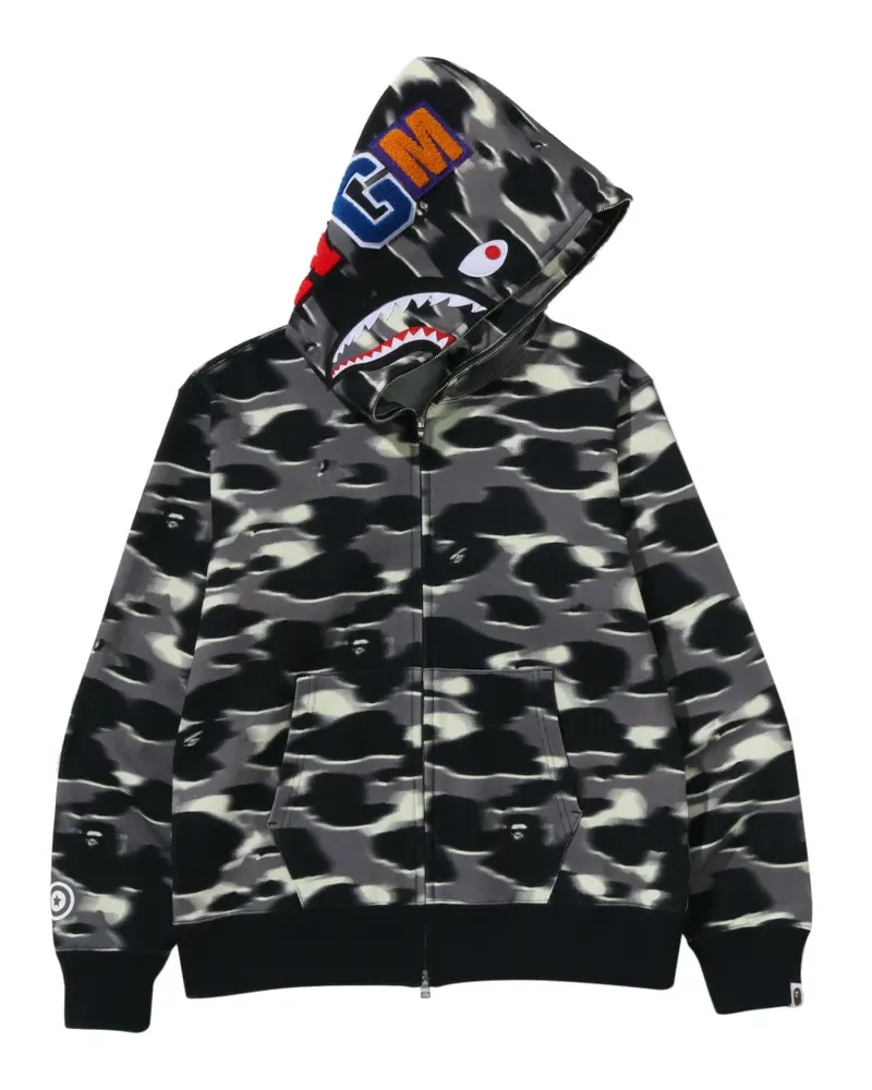 BAPE full-zip hoodie - Schwarz Schwarz