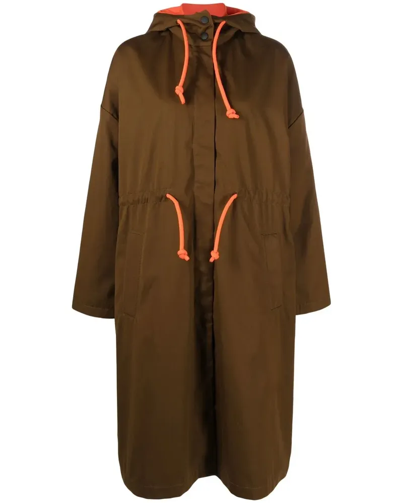 MSGM Parka mit Kapuze - Grün Grün