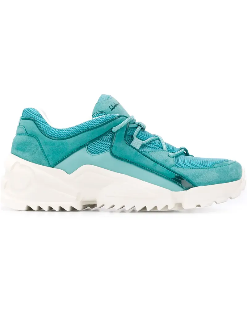 Ferragamo Skylar' Sneakers mit klobiger Sohle - Blau Blau