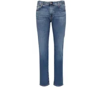 Schmale Jeans mit Stone-Wash-Effekt