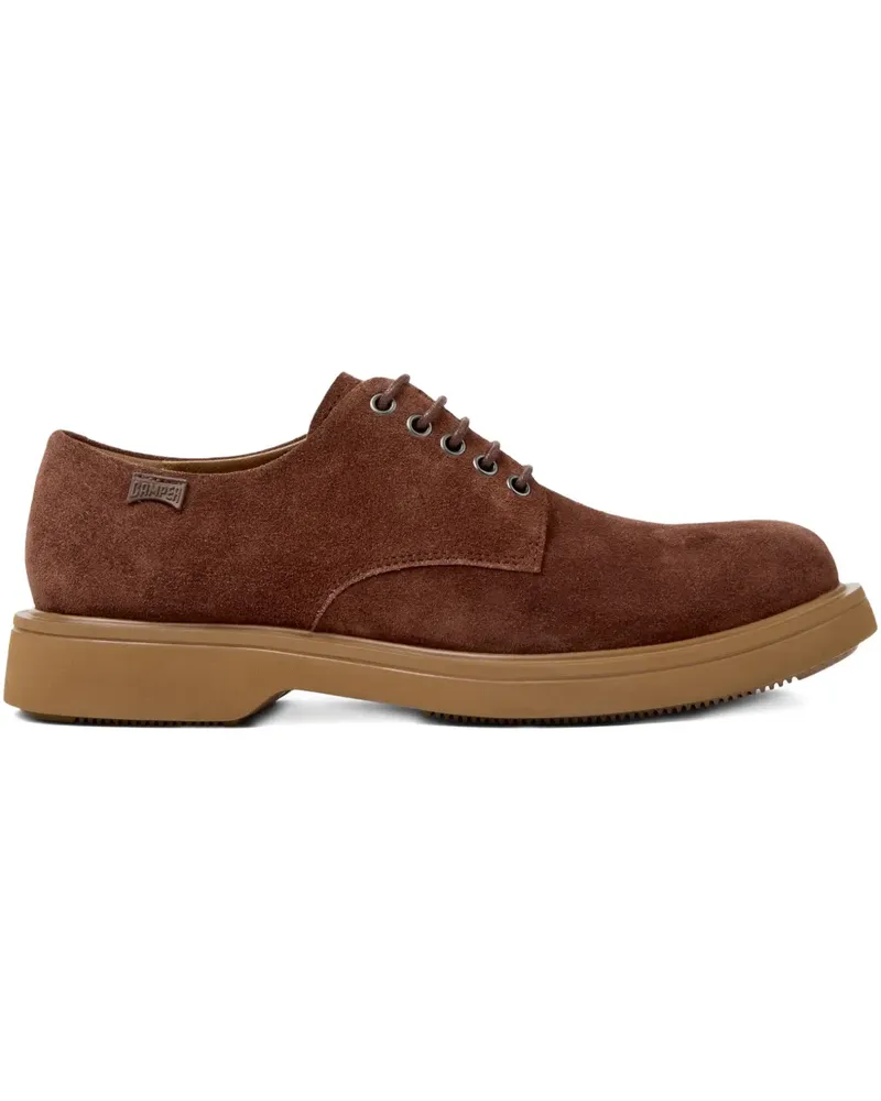 Camper Norman Derby-Schuhe aus Wildleder - Braun Braun