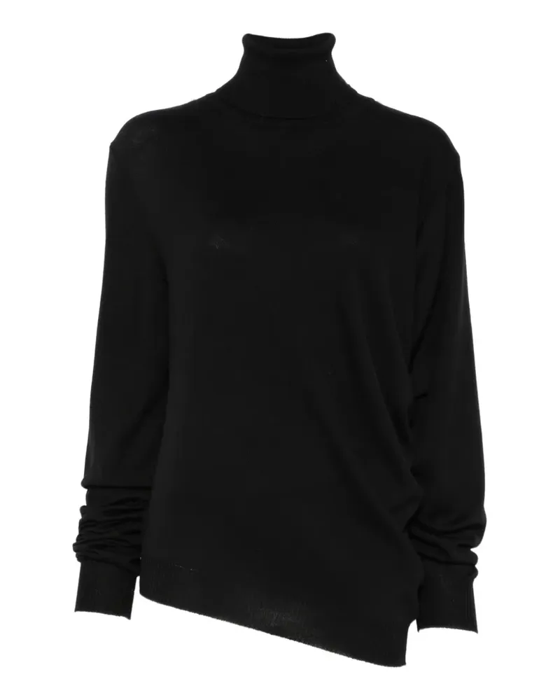Magda Butrym Pullover mit Rollkragen - Schwarz Schwarz