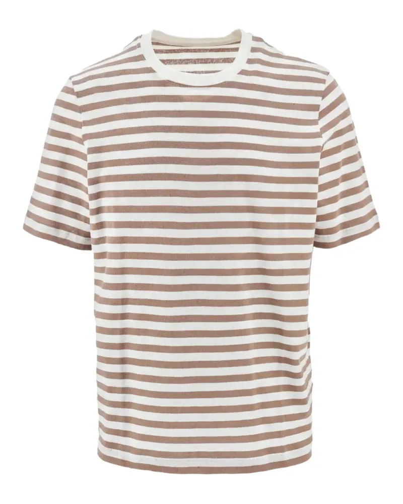 Majestic striped T-shirt - Nude Nude