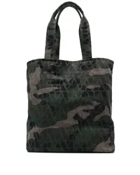 Valentino Garavani Shopper mit Camouflagemuster Grün