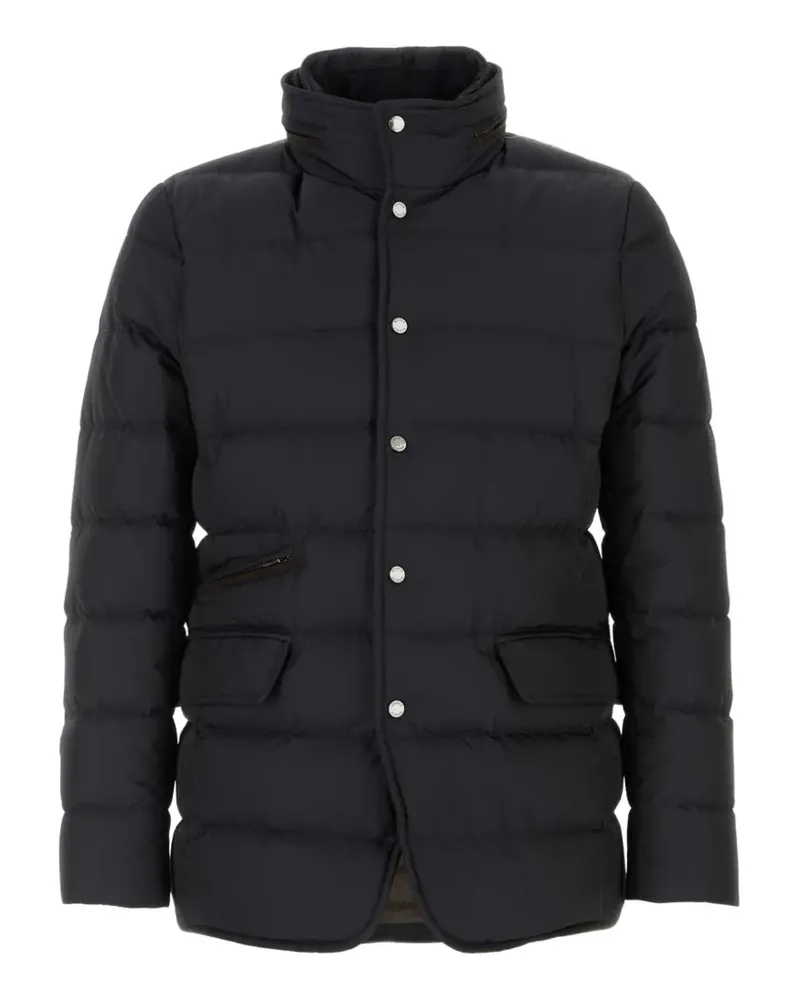 MOORER Gesteppte Ilvo Daunenjacke - Blau Blau