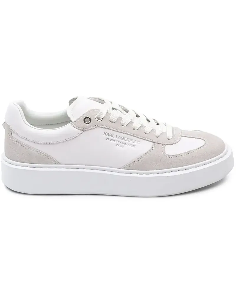 Karl Lagerfeld Rue St-Guillaume Maxi Kup Sneakers - Weiß Weiß